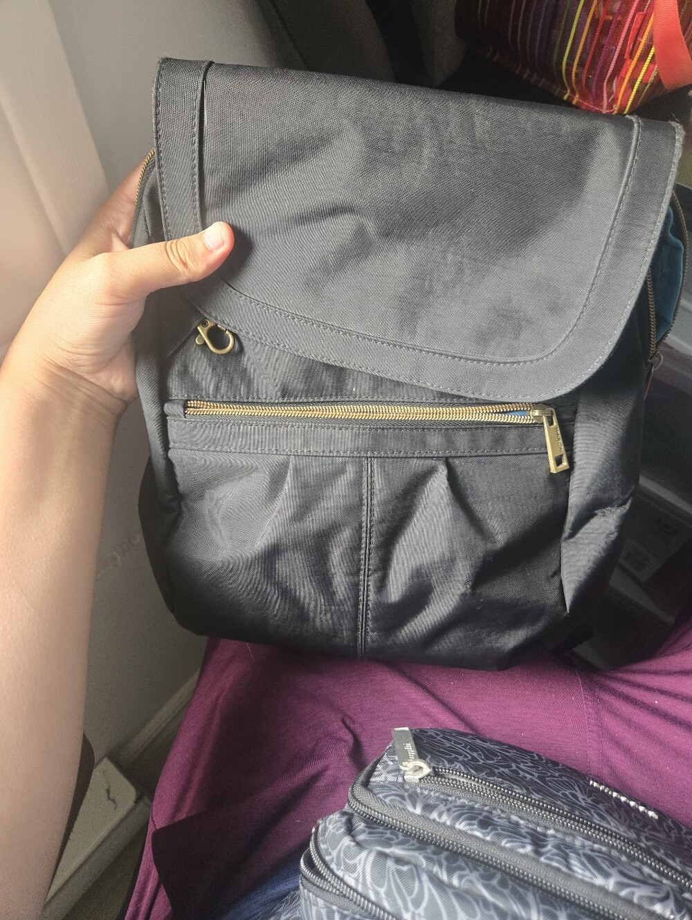 Travelon Anti-Theft Signature Slim Backpack